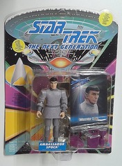 RJ6099: Star Trek: The Next Generation: Ambassador Spock: Playmates: 602790: 1993