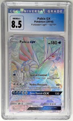 V0715: 2018: Palkia GX: 132/131: Forbidden Light: CGC: 8.5: NM/MINT+: 4263320028