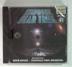 RJ0910: Star Trek: Symphonic Star Trek: Kunzel/Cincinnati Pops Orchestra: Telarc: CD-80388: 1996