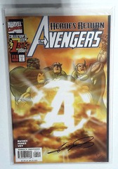 C0526: The Avengers: Heroes Return: #1: Dynamic Signed 412/1500 George Perez: 9.0 VF/NM