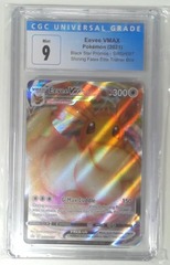 V0233: 2021: Eevee Vmax: SWSH087: Black Star Promos: CGC: 9: Mint: 3886462032