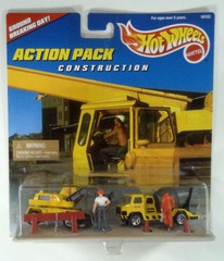 RJ0997: Hot Wheels: Action Pack: Construction: Mattel: 16153: 1996: NIB