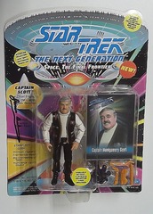 RJ1121: AUTOGRAPH: Star Trek : The Next Generation: Captain Scott: Playmates: 6029: 1993