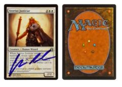 Azorius Justicar: V0077: Signed/Autographed: Chris Rahn: Blue