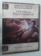 V00733: Dungeons and Dragons: Forgotten Realms: Faiths and Pantheons: 1st Printing: 2002