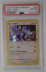 V0534: 2020: Lugia: SWSH069: Prerelease: Holo Promo: PSA: 10: GEM MT: 62751318