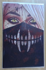 C0346: Something Is Killing The Children: #25: Die Cut Mask Bloody Variant: 6.0 FN