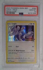 V0505: 2020: Lugia: SWSH069: Prerelease: Holo Promo: PSA: 10: GEM MT: 62751308