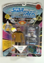 RM0186: Star Trek: The Next Generation: Lt. Commander Geordi La Forge in Dress Uniform: Playmates: 6026: 1993