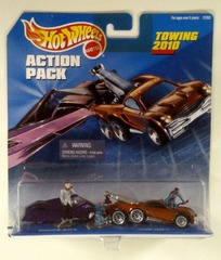 RJ0989: Hot Wheels: Action Pack: Towing 2010: Mattel: 21262: 1998: NIB