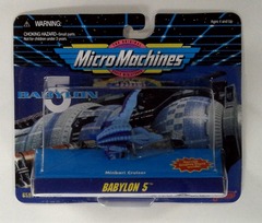 RJ0227: Micro Machines: Babylon 5 Minbari Cruiser: Galoob: 65961: 1995: NIB