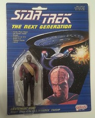 RJ1207: Star Trek: The Next Generation: Lieutenant Worf: Galoob: 5340: 1988