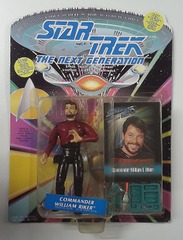 RJ1273: Star Trek: The Next Generation: Commander William Riker: Playmates: 607490: 1993