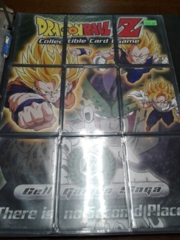 DBZ Cell Saga Advertisement 9 Card Puzzle Set