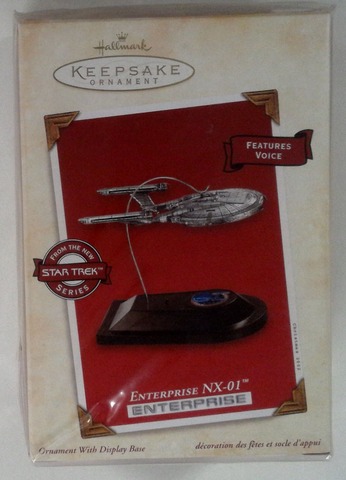 RH079: Star Trek: Enterprise NX-01: Hallmark Keepsake: 2002