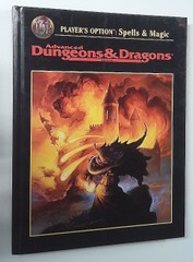 V00723: Advanced Dungeons and Dragons: Player's Option: Spells & Magic: 2163: 1st Printing 1996