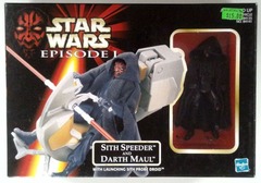 V0104: Star Wars Episode I: Sith Speedere and Darth Maul w/ Launching Sith Probe Droid: 1998