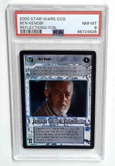 V1288: 2000: BEN KENOBI: REFLECTIONS: FOIL: PSA 8: NM-MT: 88724628