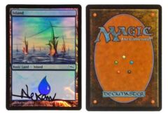 Island: V0473: Signed/Autographed: Rob Alexander: Black