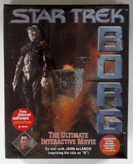 RJ1075: Star Trek: BORG: The Ultimate Interactive Movie: Simon & Schuster: 1996: NIB