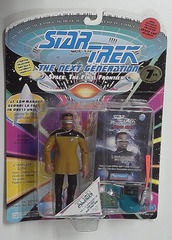 RJ1104: Star Trek: The Next Generation: LT. Commander Geordi La Forge In Dress Uniform: Playmates: 6026: 1993