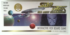 RJ0864: Star Trek: The Next Generation: Interactive VCR Board Game: A Klingon Challenge: Decipher: 38803: 1993: NIB