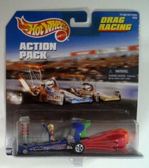 RJ0221: Hot Wheels: Action Pack: Drag Racing: Mattel: 18736: 1997: NIB