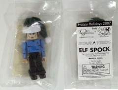 RJ0770: Star Trek: MiniMates: Elf Spock: Art Asylum / Diamond Select: 2007