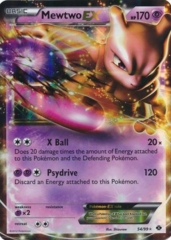 OVERSIZED - Mewtwo-EX - 54/99 - Promo