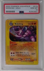 V0577: 2003: Nidoking: H18/H32: Holo Rare: PSA: 10: GEM MT:  62553551