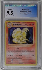 V0602: 2016: Ninetales: Evolutions: 15/108: CGC: 9.5: GEM MINT: 4172230266