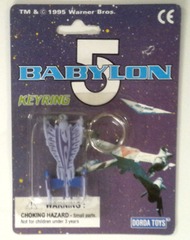 RJ0303: Babylon 5: Minbari Flyer Keyring: Dorda Toys: 21283: 1995