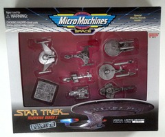 RJ0615: Star Trek: MicroMachines Space: Television Series I Collector's Edition: Galoob: 66072: 1995: NIB