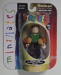 RJ1331: Star Trek: MiniMates: Captain Kirk w/ Tribbles: Art Asylum: 87480: 2002