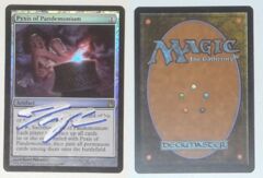 V1092: Pyxis of Pandemonium: Signed/Autographed: David Palumbo: Silver/Blue