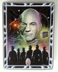 RJP134: Star Trek: Villains of the Galaxy Plate Collection: Locutus of Borg: The Franklin Mint: HA3665