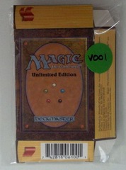 EMPTY BOX: Unlimited: Starter Deck Box: V001