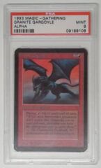 V0162: 1993 Granite Gargoyle - Alpha - PSA: 9: MINT: 09188106