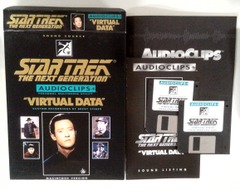 RJ0468: Star Trek:The Next Generation: Audioclips: Virtual Data: Sound Source Interactive: 1992