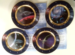 RJP051: Star Trek: Ships in Motion Plate Collection: 4 Plate Set: The Hamilton Collection