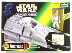 V0084: Star Wars: Expanded Universe: Airspeeder W/Exclusive Airspeeder Pilot