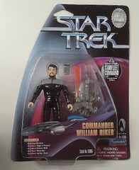 RJ6057: Star Trek: Commander William Riker: International Edition: Playmates: 65806: 1999