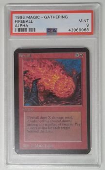 V0152: 1993 Fireball - Alpha - PSA: 9: MINT: 43966068