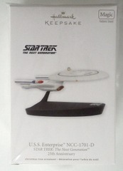 RH001: Star Trek: The Next Generation: U.S.S. Enterprise NCC-1701-D: 25th Anniversary: Hallmark Keepsake: 2012