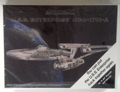 RJ0874: Star Trek IV: The Voyage Home: U.S.S. Enterprise NCC-1701-A: 551 Piece Puzzle: The Mind's Eye Press: 1986