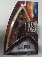 RJ6445: Star Trek: Klingon Warrior Kor: Art Asylum: 85832: 2004