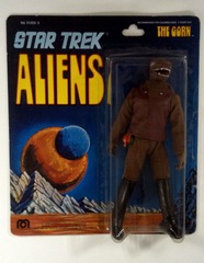 RJ0750: Star Trek: Aliens: The Gorn (Blue Card): Mego Corp: 51203/3: 1976