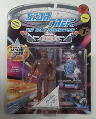 RJ6209: Star Trek: The Next Generation: Lt. Commander LaForge as a Tarchannen III Alien: Playmates: 6033: 1994