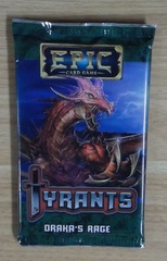 Draka's Rage: Tyrants: Booster Pack: Epic Card Game