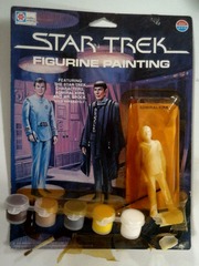 RJ1087: Star Trek: Figurine Painting: Admiral Kirk: Whiting Products: 1906-1: 1979: DMG